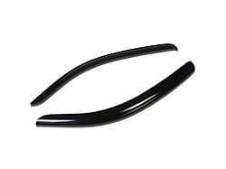 Tape-On Wind Deflectors Window Visors; Smoked (07-13 Tundra Regular Cab)