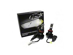 Terminator Series Fan-less LED Headlight Bulbs; High Beam; 9005 (07-13 Tundra)