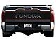 Topographic Map Tailgate Graphic; Black with Red Outline (22-24 Tundra)