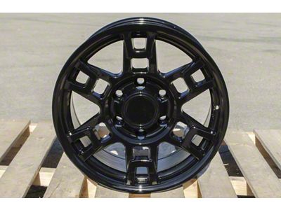 TR1 Gloss Black 6-Lug Wheel; 20x9; 0mm Offset (22-24 Tundra)