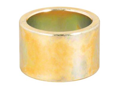 Trailer Hitch Ball Reducer Bushing; 1-1/4-Inch to 1-Inch Shank