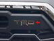 TRD Grille Letter Inserts; Stainless Steel (22-24 Tundra TRD)