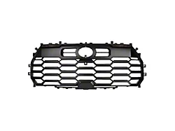 TRD Pro Style Upper Replacement Grille with Grille Lights; Black (22-25 Tundra)