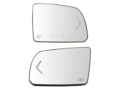 Turn Signal Mirror Glass; Driver and Passenger Side (11-17 Tundra)