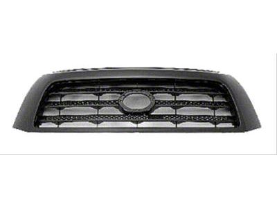 Upper Replacement Grille; Black (07-09 Tundra w/ Chrome Bumper)