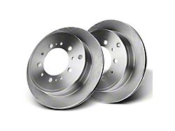 Vented 5-Lug Rotors; Rear Pair (07-21 Tundra)