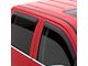 Ventvisor Window Deflectors; Front and Rear; Dark Smoke (07-21 Tundra CrewMax)