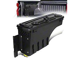 Wheel Well Lockable Bed Storage Tool Box; Driver Side (07-21 Tundra)