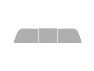 Window Tint Pre-Cut Kit; 3-Piece Power Slider Back Glass; 25% Medium (07-21 Tundra Double Cab)