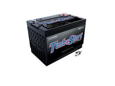 TurboStart AGM Race/Street/Off Road Battery; 12-Volt; Group 34 (Universal; Some Adaptation May Be Required)