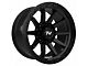 TW Offroad T21 Straight Matte Black 6-Lug Wheel; 17x9 ; 0mm Offset (10-24 4Runner)