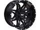 TW Offroad T2 Spider Gloss Black 6-Lug Wheel; 20x10; -12mm Offset (16-23 Tacoma)