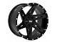 TW Offroad T4 Spin Gloss Black 6-Lug Wheel; 20x9; 0mm Offset (21-24 Bronco, Excluding Raptor)