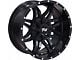TW Offroad T2 Spider Gloss Black 6-Lug Wheel; 20x9; 0mm Offset (17-24 Titan)