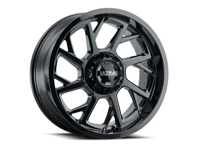 Ultra Wheels Patriot Gloss Black 6-Lug Wheel; 18x9; 1mm Offset (05-15 Tacoma)