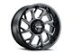 Ultra Wheels Patriot Gloss Black Milled 6-Lug Wheel; 18x9; 1mm Offset (10-24 4Runner)