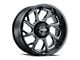 Ultra Wheels Patriot Gloss Black Milled 6-Lug Wheel; 18x9; 18mm Offset (03-09 4Runner)