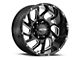 Ultra Wheels Carnage Gloss Black Milled 6-Lug Wheel; 20x10; -25mm Offset (21-24 Bronco, Excluding Raptor)