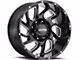 Ultra Wheels Carnage Gloss Black Milled 6-Lug Wheel; 20x9; 18mm Offset (21-24 Bronco, Excluding Raptor)