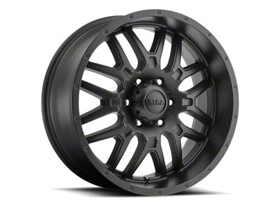 Ultra Wheels Hunter Satin Black 6-Lug Wheel; 18x9; -12mm Offset (21-24 Bronco, Excluding Raptor)