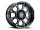 Ultra Wheels Commander Gloss Black Milled 6-Lug Wheel; 18x9; 12mm Offset (03-09 4Runner)