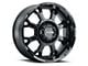 Ultra Wheels Commander Gloss Black 6-Lug Wheel; 18x9; 12mm Offset (04-15 Titan)