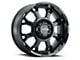 Ultra Wheels Commander Gloss Black 6-Lug Wheel; 18x9; 1mm Offset (04-15 Titan)