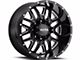 Ultra Wheels Hunter Gloss Black Milled 6-Lug Wheel; 20x9; 18mm Offset (04-15 Titan)