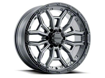 Ultra Wheels Warmonger 6 Gloss Anthracite 6-Lug Wheel; 20x9; -12mm Offset (04-15 Titan)