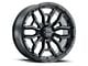 Ultra Wheels Warmonger 6 Gloss Black 6-Lug Wheel; 17x9; -12mm Offset (04-15 Titan)