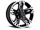 Ultra Wheels Maverick Gloss Black Machined 6-Lug Wheel; 20x9; 18mm Offset (05-15 Tacoma)