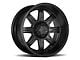 Ultra Wheels Menace Satin Black 6-Lug Wheel; 17x9; 12mm Offset (05-15 Tacoma)