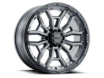 Ultra Wheels Warmonger 6 Gloss Anthracite 6-Lug Wheel; 20x9; 18mm Offset (05-15 Tacoma)