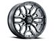 Ultra Wheels Warmonger 6 Gloss Anthracite 6-Lug Wheel; 20x9; 18mm Offset (05-15 Tacoma)