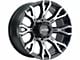 Ultra Wheels Scorpion Gloss Black with Diamond Cut Face 6-Lug Wheel; 20x10; -25mm Offset (10-24 4Runner)