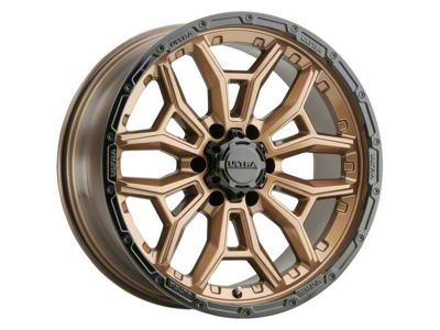 Ultra Wheels Warmonger 6 Bronze 6-Lug Wheel; 17x9; -12mm Offset (10-24 4Runner)