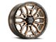 Ultra Wheels Warmonger 6 Bronze 6-Lug Wheel; 17x9; 12mm Offset (10-24 4Runner)