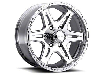 Ultra Wheels Badlands Polished 6-Lug Wheel; 17x9; 0mm Offset (2024 Tacoma)