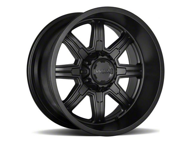Ultra Wheels Menace Satin Black 6-Lug Wheel; 20x10; -25mm Offset (2024 Tacoma)