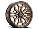 Ultra Wheels Warmonger 6 Bronze 6-Lug Wheel; 17x9; 18mm Offset (2024 Tacoma)
