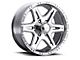 Ultra Wheels Badlands Polished 6-Lug Wheel; 18x9; 12mm Offset (10-24 4Runner)