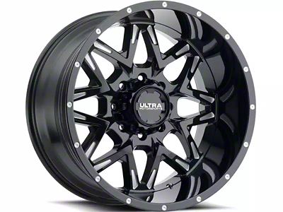 Ultra Wheels Carnivore Gloss Black 6-Lug Wheel; 20x9; 1mm Offset (03-09 4Runner)