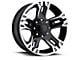 Ultra Wheels Maverick Gloss Black Machined 6-Lug Wheel; 20x9; 18mm Offset (10-24 4Runner)