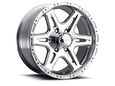 Ultra Wheels Badlands Polished 6-Lug Wheel; 18x9; 25mm Offset (22-24 Bronco Raptor)