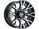 Ultra Wheels Scorpion Gloss Black with Diamond Cut Face 6-Lug Wheel; 20x10; -25mm Offset (21-24 Bronco, Excluding Raptor)