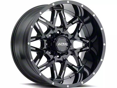 Ultra Wheels Carnivore Gloss Black 6-Lug Wheel; 20x9; 1mm Offset (16-23 Tacoma)