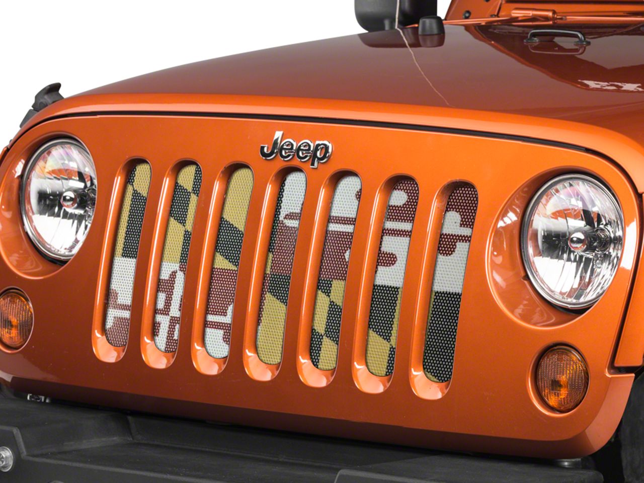 Under The Sun Inserts Jeep Wrangler Grille Insert; Maryland INSRT-MD-JK ...