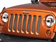 Under The Sun Inserts Grille Insert; Black (07-18 Jeep Wrangler JK)