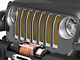 Under The Sun Inserts Grille Insert; Inca Gold (18-23 Jeep Wrangler JL w/o TrailCam; 2024 Jeep Wrangler JL Sport)