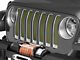 Under The Sun Inserts Grille Insert; Jeep Green Metallic (18-23 Jeep Wrangler JL w/o TrailCam; 2024 Jeep Wrangler JL Sport)